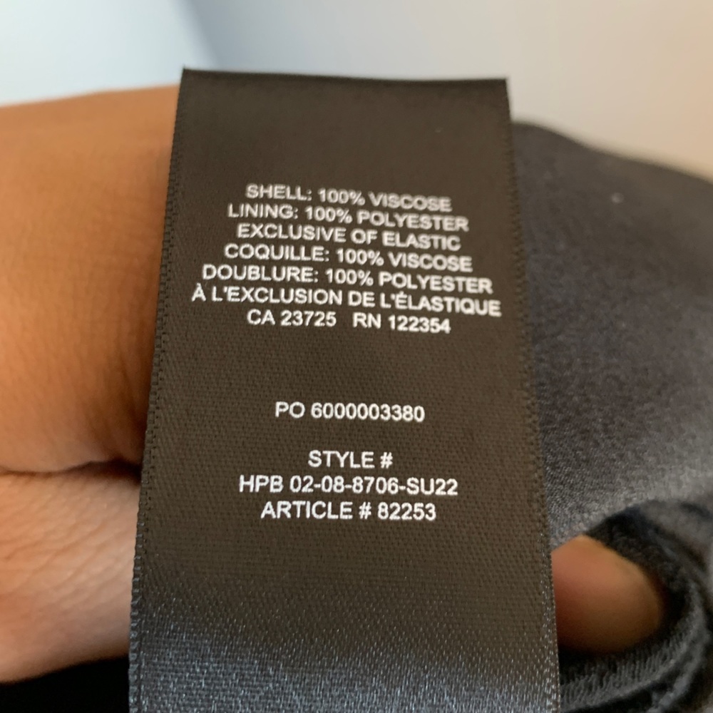Sunday Best Aritzia Viola Midi Dress Slit Black Large - Picture 6 of 11